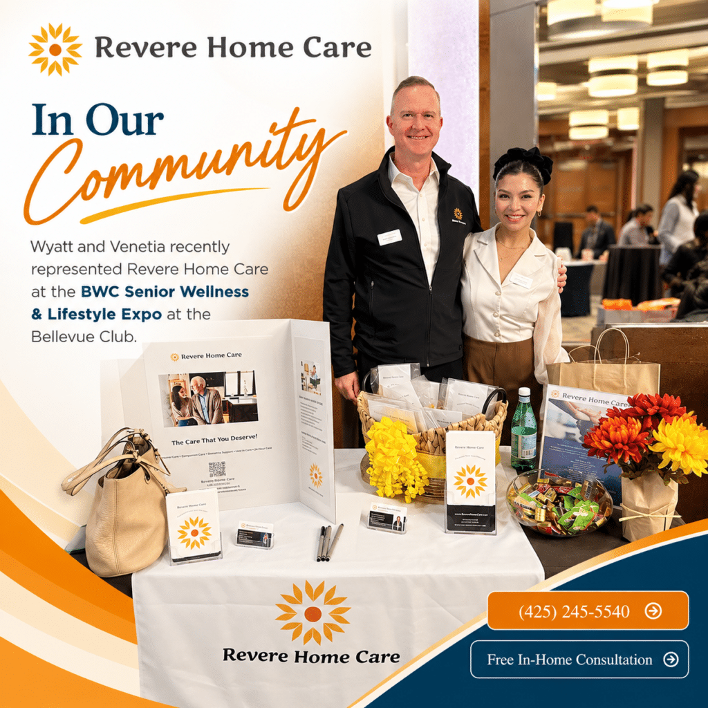 Revere Home Care at the BWC Senior Wellness & Lifestyle Expo